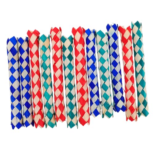 BESTonZON 12 Stück Fingerfallen Bambus Fingerfallen DIY Für Kinderpartys Goodie Bag Stuffers Chinesisches Kauspielzeug Chinesisches Bambusspielzeug Chinesisches Schnipselspielzeug BESTonZON 12 Stück Fingerfallen Bambus Fingerfallen DIY Für Kinderpartys Goodie Bag Stuffers Chinesisches Kauspielzeug Chinesisches Bambusspielzeug Chinesisches Schnipselspielzeug von BESTonZON