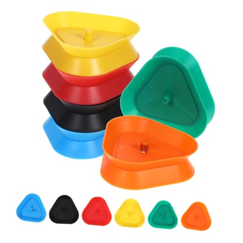 BESTonZON 12 Stück Kartenhalter Spielkartenfach Kartenspielhalter Kartenfächer Für Spielkarten Plastik von BESTonZON