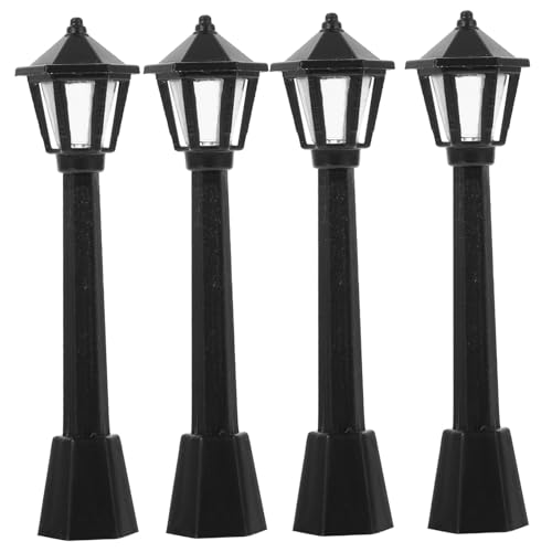 BESTonZON 12 Stück Kunststoff Garten Straßenlaternen Dekorationen Mini Feengarten Beleuchtung Dekorative Kleine Lampe Für Den Außenbereich Gartendekor Modell Straßenlaterne Gartenlicht BESTonZON 12 Stück Kunststoff Garten Straßenlaternen Dekorationen Mini Feengarten Beleuchtung Dekorative Kleine Lampe Für Den Außenbereich Gartendekor Modell Straßenlaterne Gartenlicht von BESTonZON
