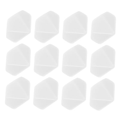 BESTonZON 12 Stück Leere Acrylwürfel für DIY Brettspiele Seitige Würfel für Lehrmittel und Kreative Aktivitäten für Interaktives Lernen und Spaß von BESTonZON