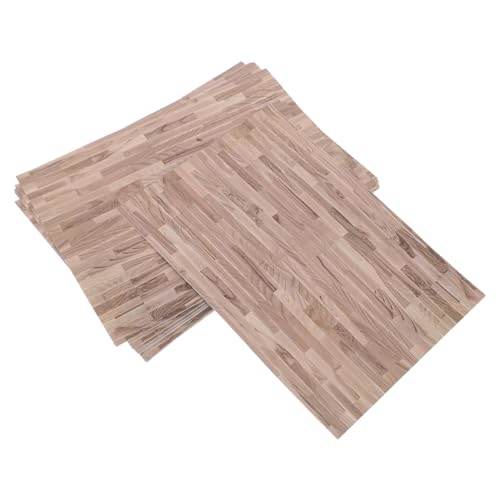 BESTonZON 12 Stück Maßstab Miniatur Holzstruktur Fußboden Sticker für Einfache und Schnelle Dekoration von Puppenhäusern BESTonZON 12 Stück Maßstab Miniatur Holzstruktur Fußboden Sticker für Einfache und Schnelle Dekoration von Puppenhäusern von BESTonZON