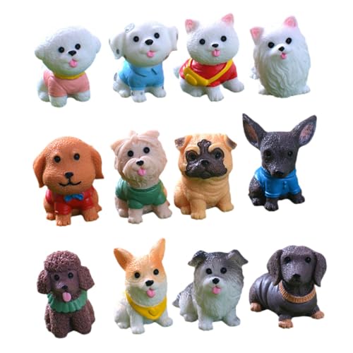 BESTonZON 12 Stück Mikrolandschaftswelpe Dackel Mini-Hunde Welpe Für Tiere Miniaturen Tierfiguren Haustier Roboterhund Spielzeughund Hundespielzeug Hundekuchen Puppenhaus-welpe Minis Harz BESTonZON 12 Stück Mikrolandschaftswelpe Dackel Mini-Hunde Welpe Für Tiere Miniaturen Tierfiguren Haustier Roboterhund Spielzeughund Hundespielzeug Hundekuchen Puppenhaus-welpe Minis Harz von BESTonZON