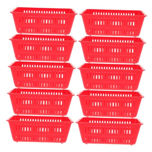 BESTonZON 12 Stück Münzkorb für Münzautomaten Aufbewahrung von kleine Vorratsbehälter Einkaufskorb Münzständer Aufbewahrungsbox für Münzsammellager Münzetuis Plastik rot BESTonZON 12 Stück Münzkorb für Münzautomaten Aufbewahrung von kleine Vorratsbehälter Einkaufskorb Münzständer Aufbewahrungsbox für Münzsammellager Münzetuis Plastik rot von BESTonZON