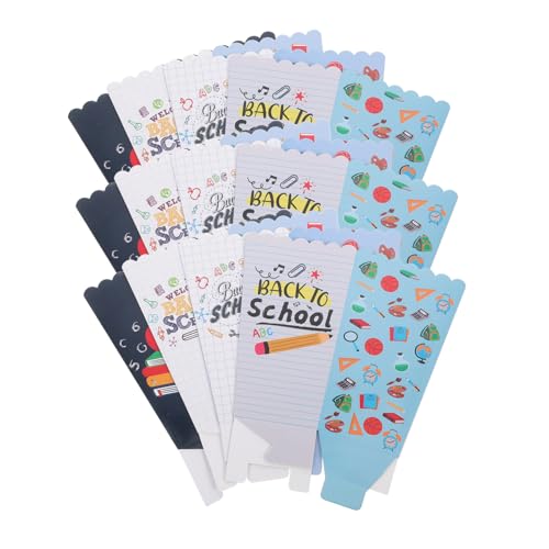 BESTonZON 12 Stück Popcorn Boxen für Schulanfang Wiederverwendbare Snackbehälter mit Fröhlichem Cartoon Design für Klassenzimmer Partys und Kindergeburtstage BESTonZON 12 Stück Popcorn Boxen für Schulanfang Wiederverwendbare Snackbehälter mit Fröhlichem Cartoon Design für Klassenzimmer Partys und Kindergeburtstage von BESTonZON