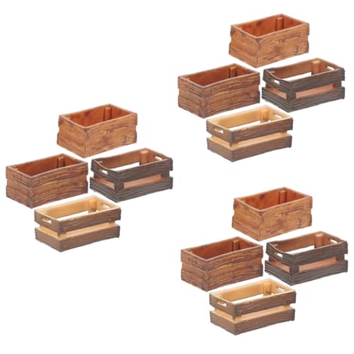 BESTonZON 12 Stück Puppenhaus Aufbewahrungskörbe Mini Körbe Mini Aufbewahrungskörbe Mini Puppenhaus Zubehör Mini Kisten Deko Miniatur Puppenhaus Körbe Miniatur Kisten Zum Basteln BESTonZON 12 Stück Puppenhaus Aufbewahrungskörbe Mini Körbe Mini Aufbewahrungskörbe Mini Puppenhaus Zubehör Mini Kisten Deko Miniatur Puppenhaus Körbe Miniatur Kisten Zum Basteln von BESTonZON