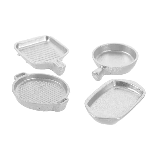 BESTonZON 12stücke Miniatur Metalltöpfe Simulierte Mini-pfannen Für Puppenhaus Dekoration Widerstandsfähige Handwerksartikel Für Projekte Und Mini Landschaften BESTonZON 12stücke Miniatur Metalltöpfe Simulierte Mini-pfannen Für Puppenhaus Dekoration Widerstandsfähige Handwerksartikel Für Projekte Und Mini Landschaften von BESTonZON
