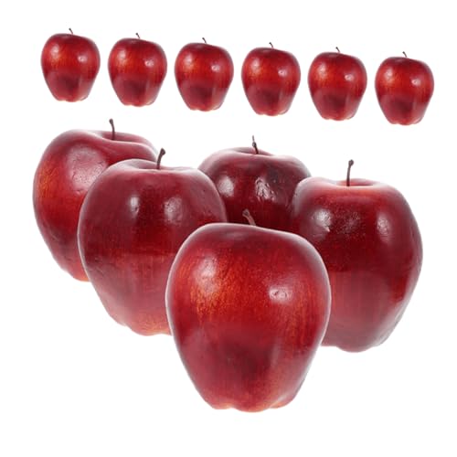BESTonZON 12 Stück Schlangenfrucht Modell Ornamente Gefälschte Rote Äpfel Simulierte Künstliche Früchte Realistische Früchte Sukkulenten Kunst Falsch Kleine Rote Äpfel Spielkuchen BESTonZON 12 Stück Schlangenfrucht Modell Ornamente Gefälschte Rote Äpfel Simulierte Künstliche Früchte Realistische Früchte Sukkulenten Kunst Falsch Kleine Rote Äpfel Spielkuchen von BESTonZON