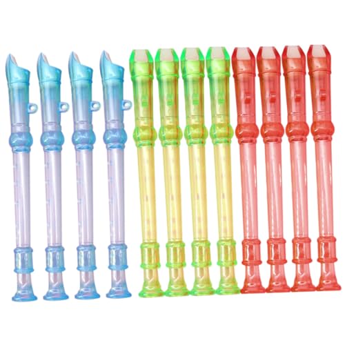 BESTonZON 12 Stück Teiliges Blasinstrument Klarinette aus Sicherem Wiederverwendbarem Kunststoff Sanfter Glatte Oberfläche Pädagogisches für Anfänger und Junge Mädchen Zufällige Farbe BESTonZON 12 Stück Teiliges Blasinstrument Klarinette aus Sicherem Wiederverwendbarem Kunststoff Sanfter Glatte Oberfläche Pädagogisches für Anfänger und Junge Mädchen Zufällige Farbe von BESTonZON