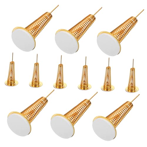 BESTonZON 12 Stück Teiliges Federsockel für Schüttelpuppen DIY Federsockel mit Klebespitze Vielseitige Federbasis für Autoarmaturenbrett Motorrad und Elektrowagen Elastisch Federnde BESTonZON 12 Stück Teiliges Federsockel für Schüttelpuppen DIY Federsockel mit Klebespitze Vielseitige Federbasis für Autoarmaturenbrett Motorrad und Elektrowagen Elastisch Federnde von BESTonZON
