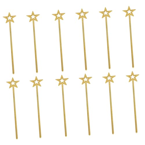 BESTonZON 12 Stück Teiliges Glitzer Feenstäbe mit Sternen Leichte und Ergonomische Feenstäbe für Mädchen Vielseitige Kostüm-Requisiten für Party Geburtstag Cosplay und BESTonZON 12 Stück Teiliges Glitzer Feenstäbe mit Sternen Leichte und Ergonomische Feenstäbe für Mädchen Vielseitige Kostüm-Requisiten für Party Geburtstag Cosplay und von BESTonZON