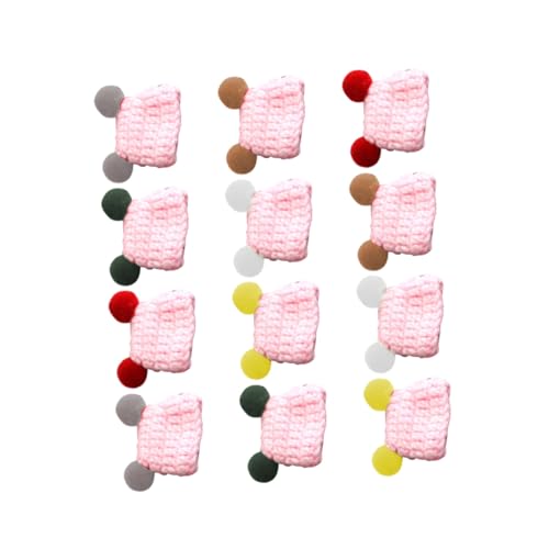 BESTonZON 12 Stück Teiliges Mini Häkelmützen Handgefertigte Puppenmützen in Gemischten Farben DIY Bastelmaterial für Dekoration und Kreative Handarbeiten BESTonZON 12 Stück Teiliges Mini Häkelmützen Handgefertigte Puppenmützen in Gemischten Farben DIY Bastelmaterial für Dekoration und Kreative Handarbeiten von BESTonZON