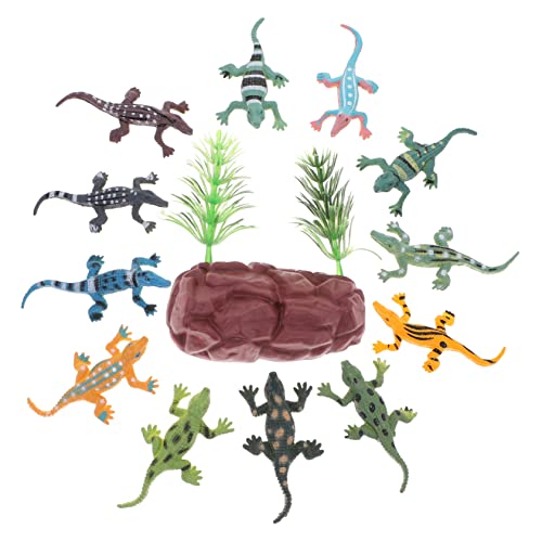 BESTonZON 12 Stück Teiliges Mini Krokodil Modellspielzeug aus Robustem Vinyl Realistische Farbgestaltung Pädagogisches Kognitives für Dekorative Wildtierfigur für Zuhause BESTonZON 12 Stück Teiliges Mini Krokodil Modellspielzeug aus Robustem Vinyl Realistische Farbgestaltung Pädagogisches Kognitives für Dekorative Wildtierfigur für Zuhause von BESTonZON