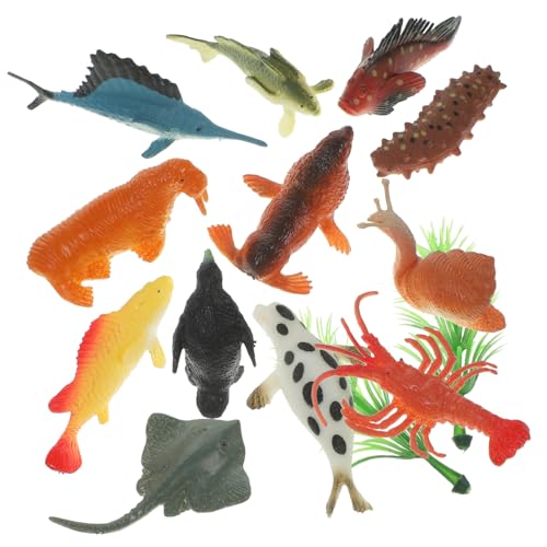 BESTonZON 12 Stück Teiliges Realistische Meeresbewohner Figuren aus Kunststoff Pädagogisches Meerestiere Tiere für Naturgetreue Modellsets Kreativität und Tiererkennung BESTonZON 12 Stück Teiliges Realistische Meeresbewohner Figuren aus Kunststoff Pädagogisches Meerestiere Tiere für Naturgetreue Modellsets Kreativität und Tiererkennung von BESTonZON