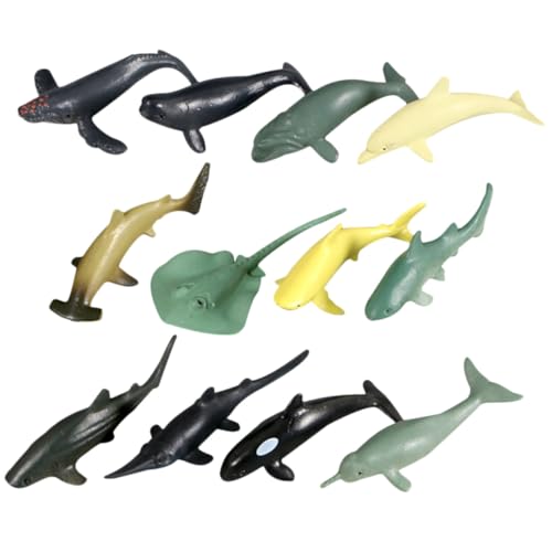 BESTonZON 12 Stück Teiliges Realistische Tierfiguren aus Leichtem Stabile Meeres Dekoration und Pädagogisches für Kinderzimmer Aquariumdeko und Kreative Bastelprojekte BESTonZON 12 Stück Teiliges Realistische Tierfiguren aus Leichtem Stabile Meeres Dekoration und Pädagogisches für Kinderzimmer Aquariumdeko und Kreative Bastelprojekte von BESTonZON
