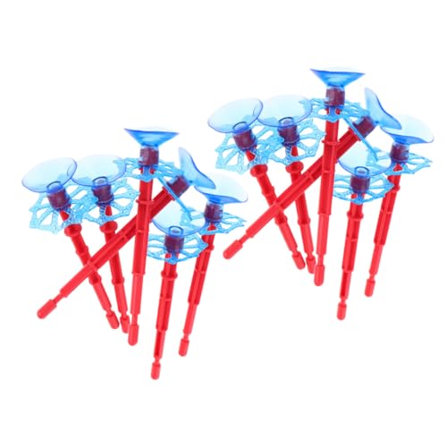 BESTonZON 12 Stück Teiliges Saugnapfpfeile für Spider Web Launcher Leichte Verschleißfeste Pfeile mit Haftstarken Saugnäpfen Geeignet für Outdoor sportspiele und Spannende von BESTonZON