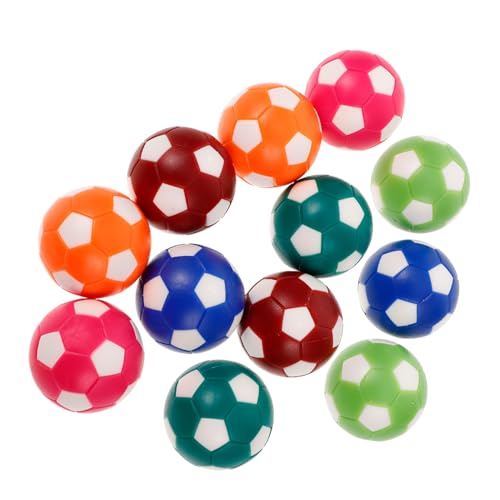 BESTonZON 12 Stück Teiliges Tischfußball Bälle Mini Kickerbälle für Tischspiel Ersatzkugeln für Tischkicker Zubehör BESTonZON 12 Stück Teiliges Tischfußball Bälle Mini Kickerbälle für Tischspiel Ersatzkugeln für Tischkicker Zubehör von BESTonZON