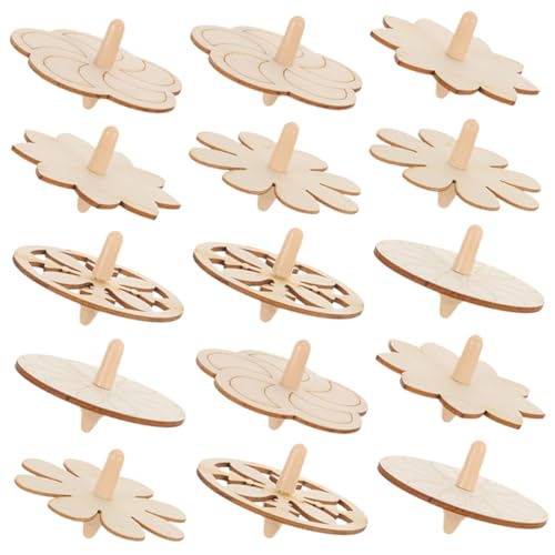 BESTonZON 12 Stück Teiliges Tragbares DIY Gyro für Schnelle Rotation Handliche Kinderkreisel zum Bemalen Fördert Hand Augen koordination Kreatives Bastelspielzeug für Jungen und Mädchen BESTonZON 12 Stück Teiliges Tragbares DIY Gyro für Schnelle Rotation Handliche Kinderkreisel zum Bemalen Fördert Hand Augen koordination Kreatives Bastelspielzeug für Jungen und Mädchen von BESTonZON