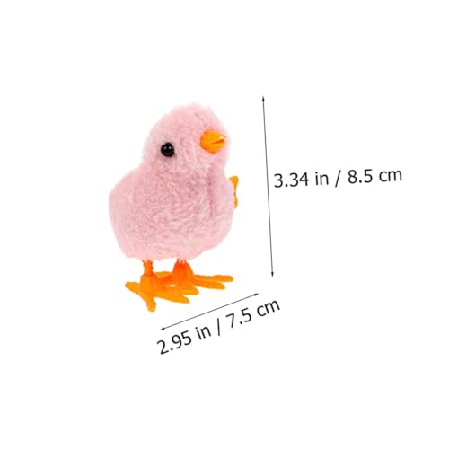 BESTonZON 12 Stück Teiliges Wind up Kuscheltier aus Weichem Plüsch Lustiges Hüpfendes für Sichere Kunststoffausführung und Dekoration für Jungen und Mädchen von BESTonZON