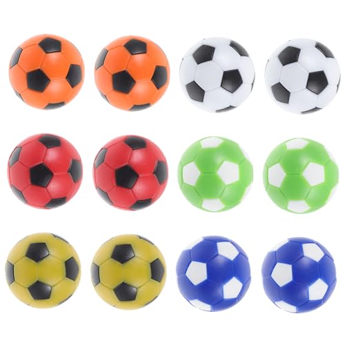 BESTonZON 12 Stück Tischfußball Ersatzbälle Kickerbälle für Tischfußballspiele und Erwachsene Kompatibel mit Standard Tischfußballmaschinen BESTonZON 12 Stück Tischfußball Ersatzbälle Kickerbälle für Tischfußballspiele und Erwachsene Kompatibel mit Standard Tischfußballmaschinen von BESTonZON
