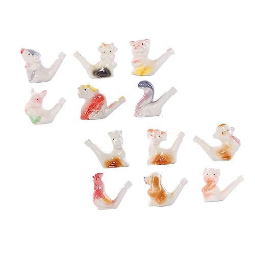 BESTonZON 12 Stück Wasservogelpfeife Tierkreispfeife Tierformpfeife Lustiges Outdoor Kind Frühes Musikspielzeug Für Musikalisches Babyspielzeug Kinderpfeife Keramik Bunt BESTonZON 12 Stück Wasservogelpfeife Tierkreispfeife Tierformpfeife Lustiges Outdoor Kind Frühes Musikspielzeug Für Musikalisches Babyspielzeug Kinderpfeife Keramik Bunt von BESTonZON