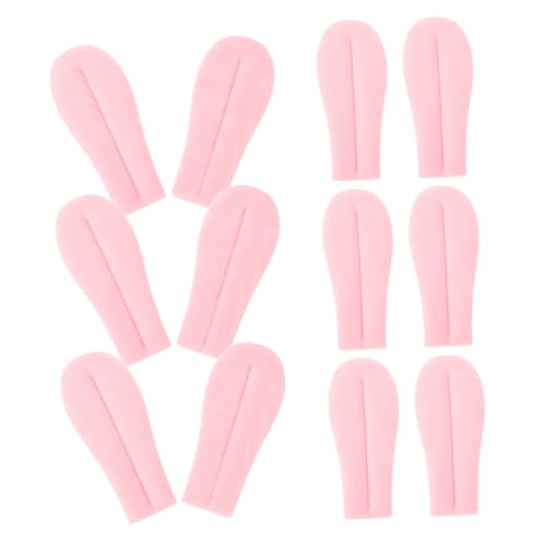 BESTonZON 12 Stück Puppenzungen-Requisiten Aus Stoff Künstliche Zungen Zum Basteln Von Puppen Vielseitige Zungen Stofftier-Accessoires Handgefertigt Hervorragende Qualität Leuchtende Farben BESTonZON 12 Stück Puppenzungen-Requisiten Aus Stoff Künstliche Zungen Zum Basteln Von Puppen Vielseitige Zungen Stofftier-Accessoires Handgefertigt Hervorragende Qualität Leuchtende Farben von BESTonZON