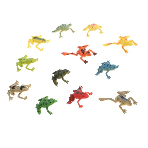 BESTonZON 12 Stück ausmerzen für kinderspielzeug ab 1 Jahr Junge lernspielzeug zabawki stymulujące rozwój Frösche Modell Frösche-Modell Plastik BESTonZON 12 Stück ausmerzen für kinderspielzeug ab 1 Jahr Junge lernspielzeug zabawki stymulujące rozwój Frösche Modell Frösche-Modell Plastik von BESTonZON