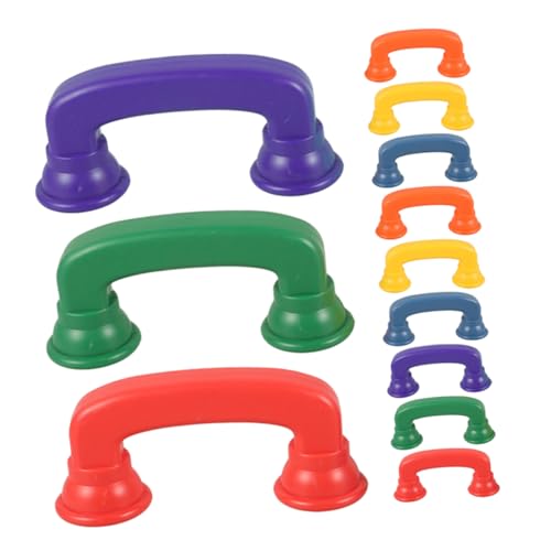 BESTonZON 12 Teiliges Spielzeugtelefon Set Flüstertelefone Für Die Sprachtherapie Leseflüssigkeitshilfe Interaktives Rollenspiel Geeignet Für Und Erwachsene von BESTonZON