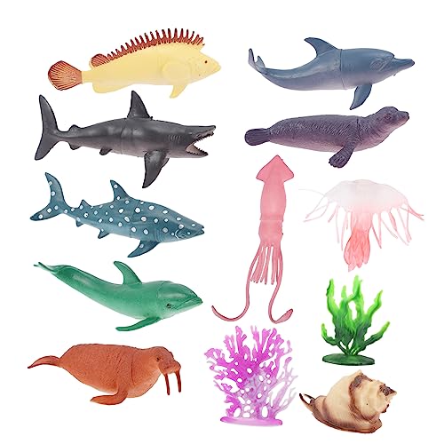 BESTonZON 12St Meerestiermodell Meerestierfiguren für Meerestiere Kinderspielzeug zabawki stymulujące rozwój Educational Toys Frühpädagogisches Meeresspielzeug Plastik BESTonZON 12St Meerestiermodell Meerestierfiguren für Meerestiere Kinderspielzeug zabawki stymulujące rozwój Educational Toys Frühpädagogisches Meeresspielzeug Plastik von BESTonZON