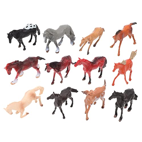 BESTonZON 12St Pferdemodell Pferde spielzeugpferd Pferde-Spielzeugset Pferde-Statuen Spielzeugtiere Tiere Pferdespielzeug Kinderaccessoire entzückende Pferdefiguren PVC BESTonZON 12St Pferdemodell Pferde spielzeugpferd Pferde-Spielzeugset Pferde-Statuen Spielzeugtiere Tiere Pferdespielzeug Kinderaccessoire entzückende Pferdefiguren PVC von BESTonZON