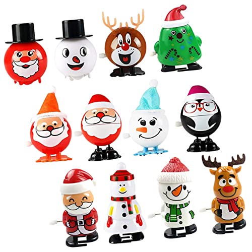 BESTonZON 12St Weihnachtliches Aufziehspielzeug Mini-Weihnachtsbäume Zappelspielzeug Masse für kinderspielzeug zum Aufziehen Gefälligkeiten für Weihnachtsfeiern BESTonZON 12St Weihnachtliches Aufziehspielzeug Mini-Weihnachtsbäume Zappelspielzeug Masse für kinderspielzeug zum Aufziehen Gefälligkeiten für Weihnachtsfeiern von BESTonZON