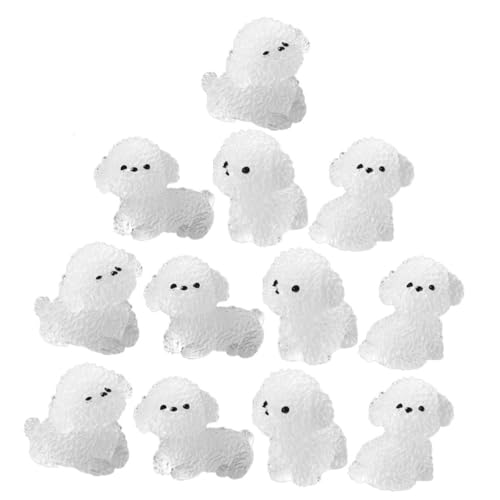 BESTonZON 12St nachtleuchtend lumemery nachtschein gartendeko Leichtgewichtige Dekoration Dackel Haustier Zwerge Tiere kleine Spielsachen winzig Hundefigur Miniatur-Welpenfiguren Harz Weiß BESTonZON 12St nachtleuchtend lumemery nachtschein gartendeko Leichtgewichtige Dekoration Dackel Haustier Zwerge Tiere kleine Spielsachen winzig Hundefigur Miniatur-Welpenfiguren Harz Weiß von BESTonZON