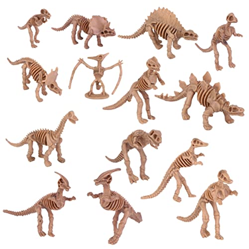 BESTonZON 12er Set Simulations Dinosaurier Realistische Dinosaurier Skelett Modelle Für Bildung Und Spiel Ideales Lernspielzeug Für von BESTonZON