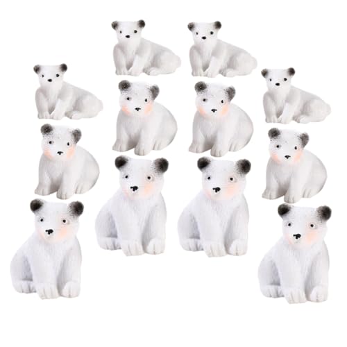 BESTonZON 12 Stücke Figuren Harz Miniatur Bär Puppen für Home Decor Garten BESTonZON 12 Stücke Figuren Harz Miniatur Bär Puppen für Home Decor Garten von BESTonZON