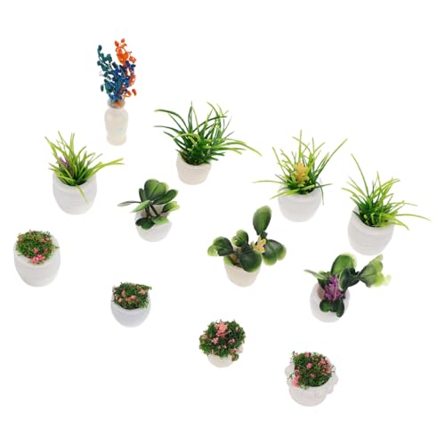 BESTonZON 12st Puppenhaus Topfpflanze Kleiner Hausbonsai Kleines Duftendes Schlüsselband Miniatur-Bonsai Atmungsaktive Belüftungsöffnungen Kugelförmiger Lampenschirm Lanyard Plastik BESTonZON 12st Puppenhaus Topfpflanze Kleiner Hausbonsai Kleines Duftendes Schlüsselband Miniatur-Bonsai Atmungsaktive Belüftungsöffnungen Kugelförmiger Lampenschirm Lanyard Plastik von BESTonZON