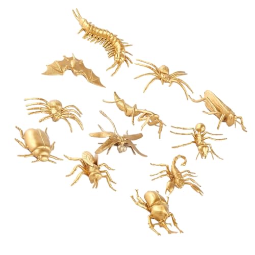 BESTonZON 12stücke Insektenspielzeug Simulierte Insektenmodelle Aus Wiederverwendbarem Kunststoff Lehrreiches Insektenspielzeug Für Realistische Tierfiguren Als Dekoration Für Zuhause Und BESTonZON 12stücke Insektenspielzeug Simulierte Insektenmodelle Aus Wiederverwendbarem Kunststoff Lehrreiches Insektenspielzeug Für Realistische Tierfiguren Als Dekoration Für Zuhause Und von BESTonZON