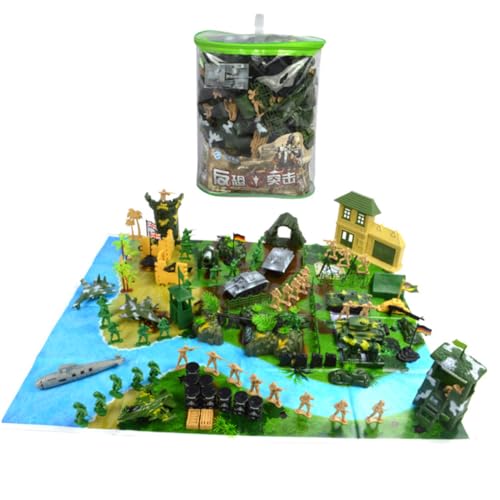BESTonZON Tischspielzeug-Simulation - 130-teiliges Modellset Modell Zeitgenössischer Stil BESTonZON Tischspielzeug-Simulation - 130-teiliges Modellset Modell Zeitgenössischer Stil von BESTonZON