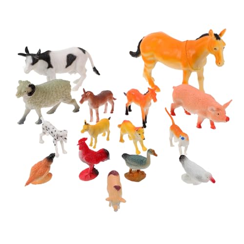 BESTonZON 14stücke Teiliges Von Farmtier-Figuren Für Miniaturgärten Spielzeug Und Dekoration Realistische Mini-tiermodelle Für Puppenhäuser Und Kreative Landschaften BESTonZON 14stücke Teiliges Von Farmtier-Figuren Für Miniaturgärten Spielzeug Und Dekoration Realistische Mini-tiermodelle Für Puppenhäuser Und Kreative Landschaften von BESTonZON