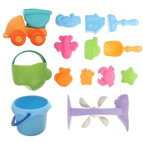 BESTonZON 14 Teiliges Strandspielzeug Für Kinderspielzeug Sandeimer Sandschaufel Für Badezimmer Und Dusche Tragbares Sandspielzeug Strandschaufel Für Kleinkinder BESTonZON 14 Teiliges Strandspielzeug Für Kinderspielzeug Sandeimer Sandschaufel Für Badezimmer Und Dusche Tragbares Sandspielzeug Strandschaufel Für Kleinkinder von BESTonZON