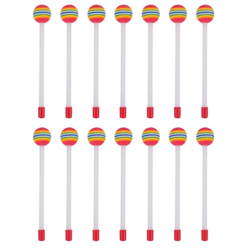 BESTonZON 14-teiliges Schlagzeugset für Kinder: Bunte Percussion-Schlägel mit weichen Schaumstoffköpfen, Musikinstrumentenzubehör für den Heimschulbedarf BESTonZON 14-teiliges Schlagzeugset für Kinder: Bunte Percussion-Schlägel mit weichen Schaumstoffköpfen, Musikinstrumentenzubehör für den Heimschulbedarf von BESTonZON