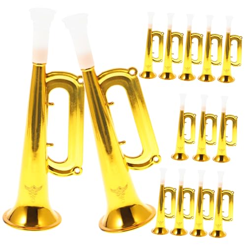BESTonZON 14st Jubelnde Requisiten Jubelnde Stütztrompete Golden von BESTonZON