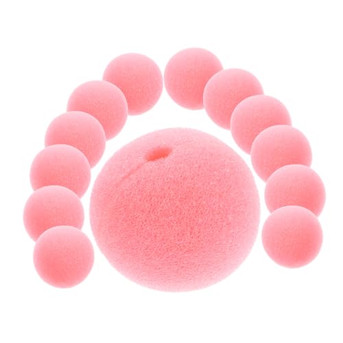 BESTonZON 15stücke Mini Clown Nase Aus Schwamm Austauschbares Cosplay Zubehör Für Halloween Karneval Und Mottopartys Lebhaftem Für Lustige Auftritte von BESTonZON