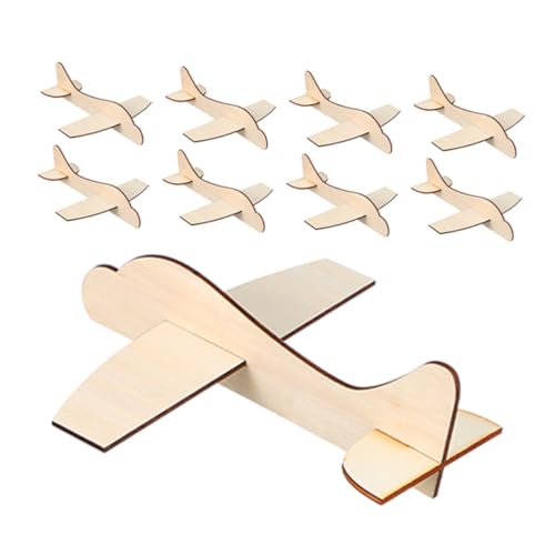 BESTonZON 15 Stück Flugzeugmodell holzbausatz bastelset für Flugzeug Dekoration holzspielzeug Modellflugzeug-Bausätze zum Bauen für Flugzeuggeburtstagsfeierdekorationen Beige BESTonZON 15 Stück Flugzeugmodell holzbausatz bastelset für Flugzeug Dekoration holzspielzeug Modellflugzeug-Bausätze zum Bauen für Flugzeuggeburtstagsfeierdekorationen Beige von BESTonZON