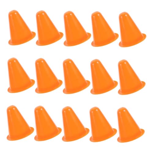 BESTonZON 15 Stück Teiliges Bunter aus Leichtem Material Stapelbar und Platzsparend für Hindernisparcours Rollschuhtraining Fußballübungen und Agility Training im Innen Außenbereich BESTonZON 15 Stück Teiliges Bunter aus Leichtem Material Stapelbar und Platzsparend für Hindernisparcours Rollschuhtraining Fußballübungen und Agility Training im Innen Außenbereich von BESTonZON