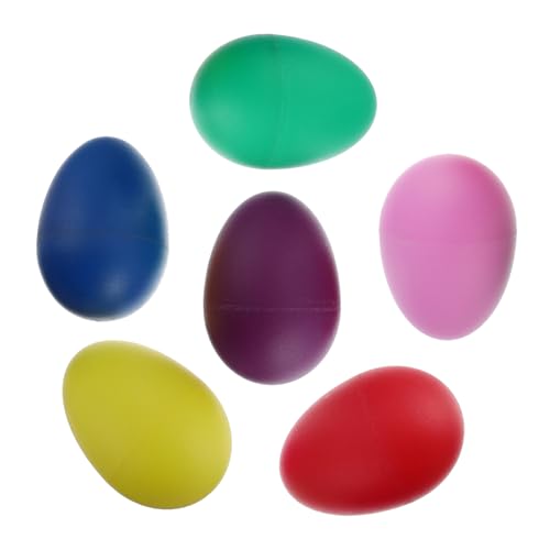 BESTonZON 15 Stück Teiliges Musikalische Sand Eier Percussion Instrumente aus Abs Kunststoff Bunte Farben Leichte Sichere Musikinstrumente für Frühen Musikalischen Zufällige BESTonZON 15 Stück Teiliges Musikalische Sand Eier Percussion Instrumente aus Abs Kunststoff Bunte Farben Leichte Sichere Musikinstrumente für Frühen Musikalischen Zufällige von BESTonZON