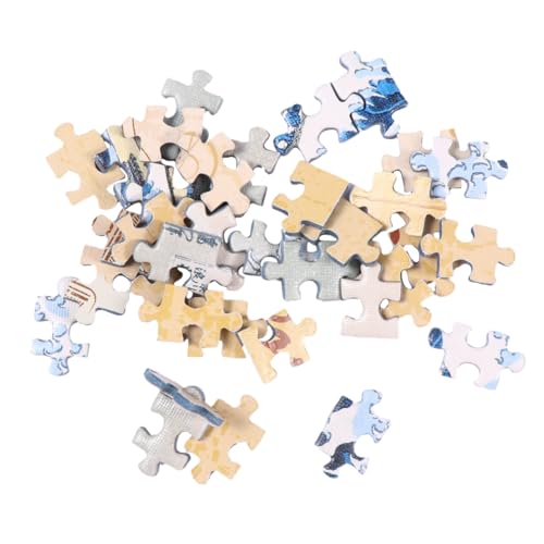 BESTonZON 150-Teiliges Set Papierpuzzle Spielzeug der Fantasiegeneration Puzzles für Erwachsene Spielzeuge Rätsel für Erwachsene pädagogisches Spielzeug Mini Malerei von BESTonZON