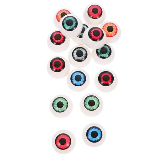 BESTonZON 16 Stück Halloween Fake Eyeballs Gruselige Augen für Halloween Deko Party Accessoires und Schaurige für Innen und Außen von BESTonZON