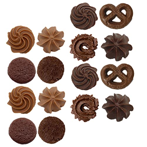 BESTonZON 16 Stück Keks-Modell spielzeuge für gieskanne kinderspielzeug gefälschte Display -Cookies Creme Kekse- vorgeben Keksspielzeug Cookie-Modelle PVC Coffee BESTonZON 16 Stück Keks-Modell spielzeuge für gieskanne kinderspielzeug gefälschte Display -Cookies Creme Kekse- vorgeben Keksspielzeug Cookie-Modelle PVC Coffee von BESTonZON