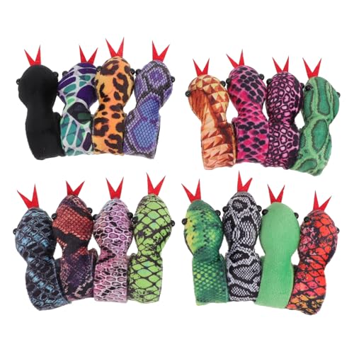 BESTonZON 16 Stück Teiliges Schlangen schnapparmband für Glatte Textur Detailreiche Verarbeitung Lustiges und Gruseliges Design als Geburtstagsgeschenk und Partyzubehör BESTonZON 16 Stück Teiliges Schlangen schnapparmband für Glatte Textur Detailreiche Verarbeitung Lustiges und Gruseliges Design als Geburtstagsgeschenk und Partyzubehör von BESTonZON