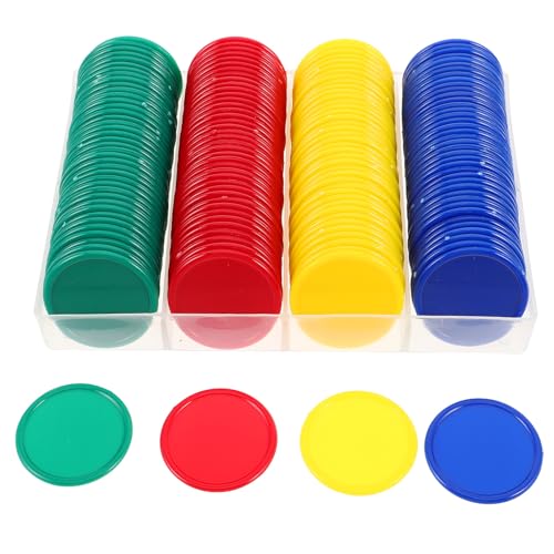 BESTonZON 160 Stück Bingo-Chips aus Kunststoff, „Caught Being Good“-Münzen, Verhaltensmarken für Kinder, Lernzähler aus Kunststoff für Lehrer, Klassenzimmer, Belohnungen und pädagogische von BESTonZON