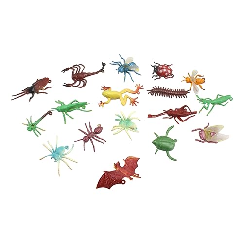 BESTonZON 17st Lernspielzeug Für Kinder Spielzeuge Streichspielzeug Lustiges Spielzeug Tier Insekt von BESTonZON